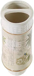 Avanti Linens Colony Palm Collection - Ceramic Toothbrush Holder, Tropical Inspired Bathroom Accessories