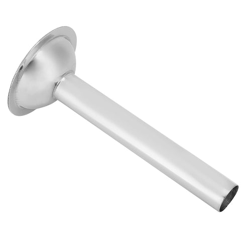 Oumefar Sausage Stuffer Tubes, Stainless Steel Filling Tube, Manual Wide Mouth Funnels for Meat Grinder Accessory