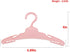 20 Pcs Doll Hangers for 18 inch Doll Clothes, Sturdy Accessories, Safe ABS Plastic (10 Pink and 10 White)