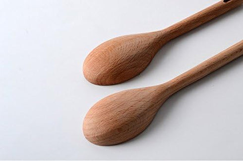 Wood Measuring Spoons Set, 4pcs/set, Healthy No Paint Cooking Tools