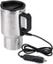GOTOTOP Car Heating Cup, 12V 450ML Electric Car Kettle, Portable Stainless Steel Heated Travel Mug