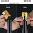 Champagne Stoppers with Stainless Steel Champagne Bottle Stopper, Food Grade Silicone Reusable Cork, Saver for