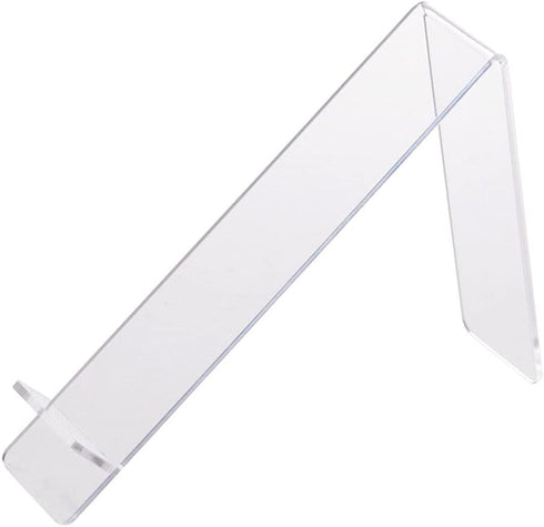 Teensery 4 Pcs Acrylic Shoe Display Stands Detachable Shoe Rack Holder for Shop