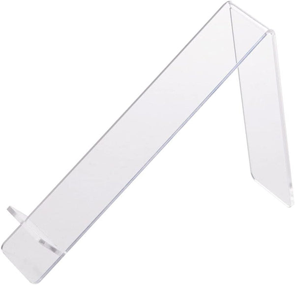 Teensery 4 Pcs Acrylic Shoe Display Stands Detachable Shoe Rack Holder for Shop