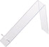 Teensery 4 Pcs Acrylic Shoe Display Stands Detachable Shoe Rack Holder for Shop