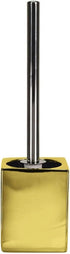Glamour Chic Porcelain Soap Dispenser, Gold, 5.83" t X 3.86" w