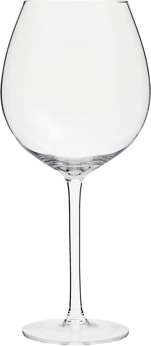 Juvale 25oz Oversized Giant Wine Glass with Stem – Extra Large Full Bottle Glass for Champagne, Funny Gift