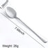 Grandma Grandpa Spoon Gifts from Grandchildren Nana Gigi Granddad Birthday Christmas Gifts for Grandmother Grandfather Granny Gifts for Couple Coffee Spoon Gift for Coffee Lover 2 Pcs