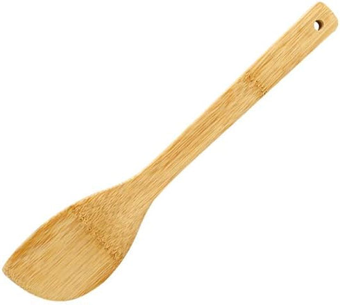 Wooden/Bamboo Kitchen Utensils Set - Kitchen Essentials Cooking Utensils, Spatulas, Spoons, and Crepe Spreader (3pc Set)