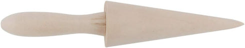 Wooden Waffle Cone Roller, Ice Cream Cone DIY Cooking Tool, Pastry Roll Cake Decorating Accessory