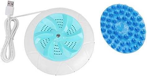 Travel Portable Washing Machine, Mini Household Small Washing Machine with Ultrasound Turbo Washer