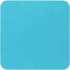 Mini Skater 3pcs 10x10x0.2CM Bar Coasters Square Silicone Coasters for Drinks Beverage Coffee Table Tea Coaster (Blue)