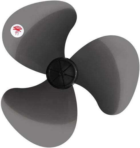 LIFKOME 16 Plastic Fan Blade Leaves, Universal Household Standing Fan Replacement Part with Nut Cover