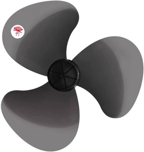 LIFKOME 16 Plastic Fan Blade Leaves, Universal Household Standing Fan Replacement Part with Nut Cover