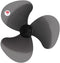 LIFKOME 16 Plastic Fan Blade Leaves, Universal Household Standing Fan Replacement Part with Nut Cover