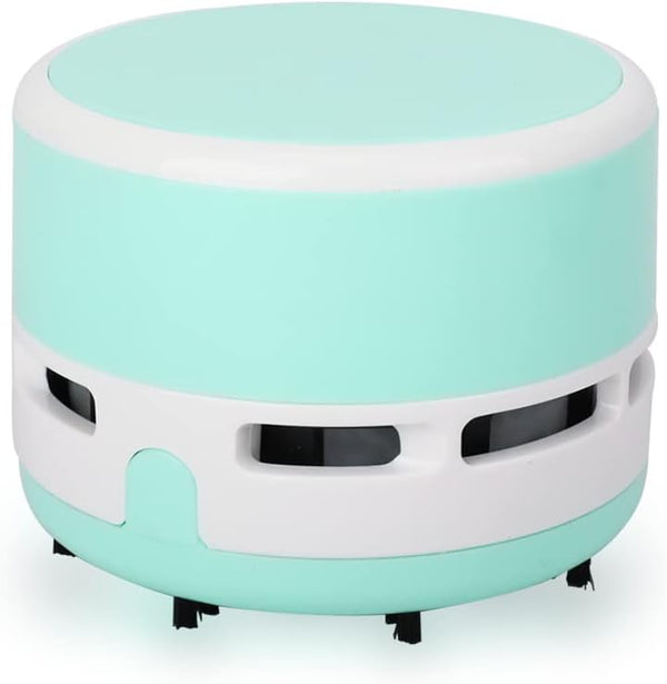 FineInno Mini Crumb Vacuum Cleaner - Portable Desktop Sweeper, Handheld Cordless Multifunction for Home, Office, Cars