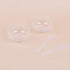 10 Sets Slime Bowl Mixing Tool Makeup Bowls, Plastic Glue Mixer for Makeup Crafts (Transparent)