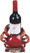 Crab Wine Bottle Holder: Marine Life Inspired Wine Rest Statue for Tabletops