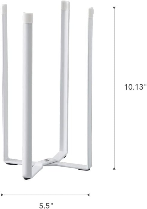 YAMAZAKI home 6784 Kitchen Multi Eco Stand, Multifunctional Plastic Bag Holder, One Size, White