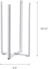 YAMAZAKI home 6784 Kitchen Multi Eco Stand, Multifunctional Plastic Bag Holder, One Size, White