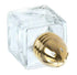 Update International (SK-CUG) 1/2 oz Square Shakers with Gold Top, Set of 12