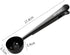 Skingwa 20ml Coffee Scoop with Bag Clip, Multi-Function Milk Powder Measuring Spoon, (Silver)