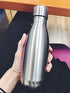 18/8 350ml 500ml 750ml 1000ml (500ml) Double Wall Stainless Steel Vacuum Cola Shape Bottle, Narrow Mouth Thermo Flask