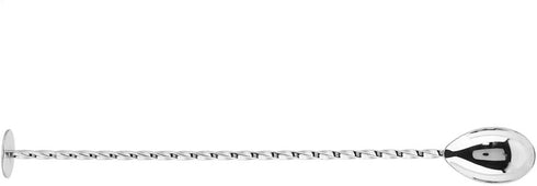 Oumefar Stainless Steel Cocktail Stirrer Spoon, Long Handle Mixing Tool for Beverage Coffee