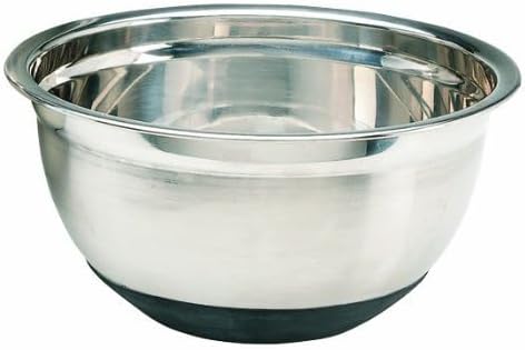 Crestware 8-Quart Mixing Bowls with Rubber Base