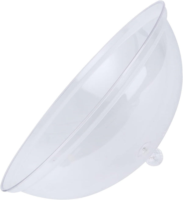 Cabilock Acrylic Food Cover, 8 Inches Round Cake Dome Cloche, Clear Food Snack Display Cover for Cake, 8.3X4.7 Inch