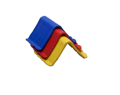 North Mountain Supply Silicone Kitchen Grip - Pack of 6 - Easily Grip Hot Pots, Pans, Trays & More