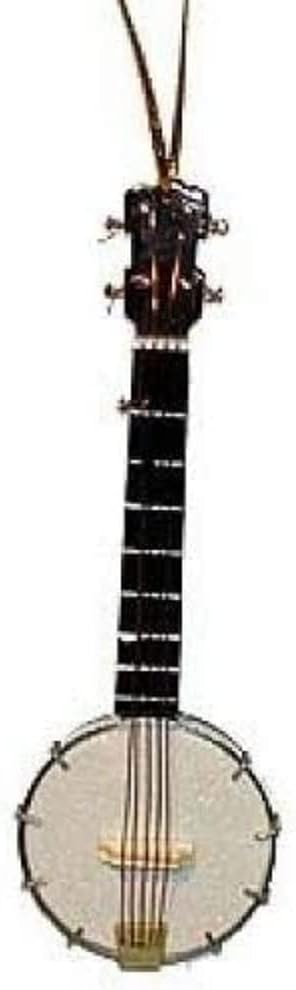 5" Banjo Christmas Ornament