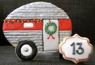 Trailer Glamper RV Camper 4 Inch Cookie Cutter - Tin Plated Steel, Made in the USA