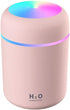 Colorful Cool Mini Humidifier, Essential Oil Diffuser USB Cool Mist Humidifier with 2 Adjustable Mist Modes, Super