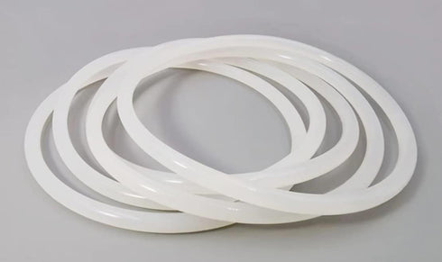 White Rubber Lock Strap for 6/7/8 Quart Slow Cooker Lid, 8 Quarts