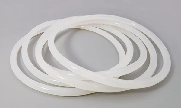 White Rubber Lock Strap for 6/7/8 Quart Slow Cooker Lid, 8 Quarts