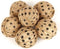 The Country House Collection Large Star Burlap Rag Ball, S/6 Asst. (2.5")