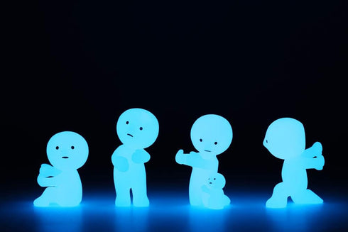 Dreams Glow in The Dark Smiski Mini Figure Toothbrush Holder