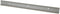 freedomRail 24-inch Rail for Closet System, Nickel