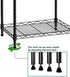 REGILLER 6 Wire Shelving Steel Storage Rack, Adjustable Unit Shelves for Kitchen, Bathroom, Closet