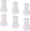 Wood Cord Tassels 6 Pack for Window Blinds, White Cord Knobs for Curtain Craft