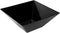 Black Disposable Plastic Medium Square Serving Bowl - 106 oz (1 Count) - Perfect For Parties, Weddings, Holidays & More by Blue Sky