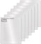 Fotouzy Plastic Cutting Board Set of 7, Frosted Clear Flexible Mats, BPA-Free, Non-Porous, Dishwasher Safe, Transparent