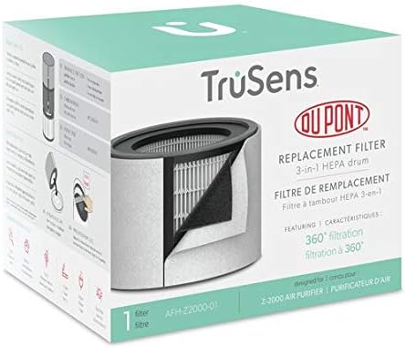 TruSens DuPont Standard HEPA Filter Replacement for Z-2000 TruSens Air Purifier (Medium)