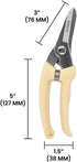 Zenport Q140DX-3PK Hand Pruner, Tan