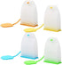 4 Pack Reusable Silicone Tea Bags, Loose Leaf Tea Infuser Strainer Set for Tea Cups Mugs and Teapots