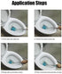 HOMEGOAL Toilet Plunger, Siphon Type Clog Remover, Flexible Rubber Head Stainless Steel Handle, Toilet Dredge Tool