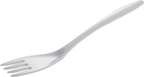 White Melamine Fork, 12.5"