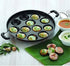 Appam Maker, 12 Cavity Non Stick Appam Pan with Lid