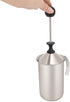 Fdit 400ml Stainless Steel Bubbler Milk Frother Handheld Foam Maker For Lattes - Whisk Drink Mixer For Bulletproof Coffee Mini Foamer by Fdit
